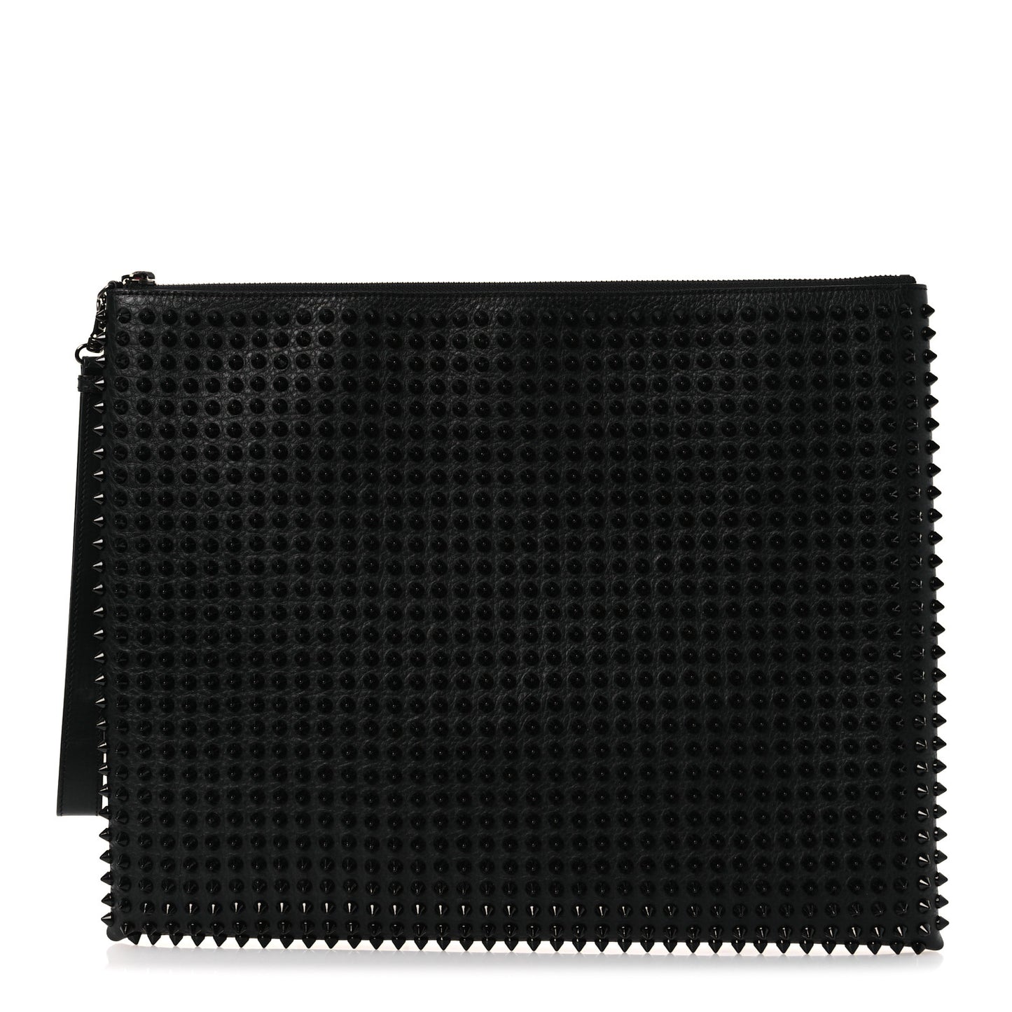 Peter Spikes Medium Pouch Black