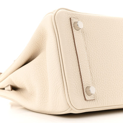 Hermes Togo Birkin 25 Craie 8 of 10
