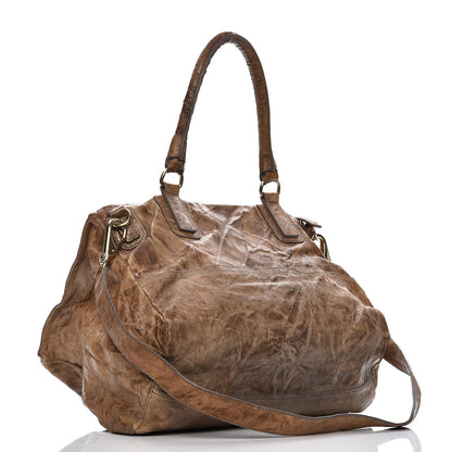 Givenchy Tumbled Sheepskin Large Pandora Brown 4 of 16