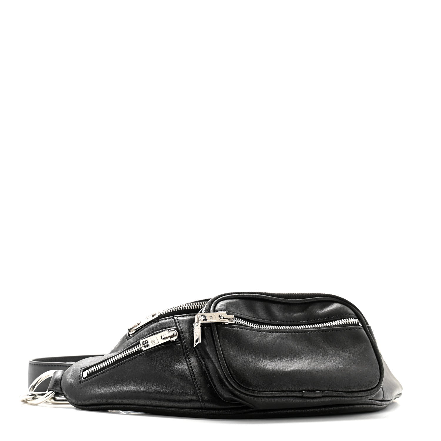 Alexander Wang Lambskin Attica Belt Bag Black 4 of 11
