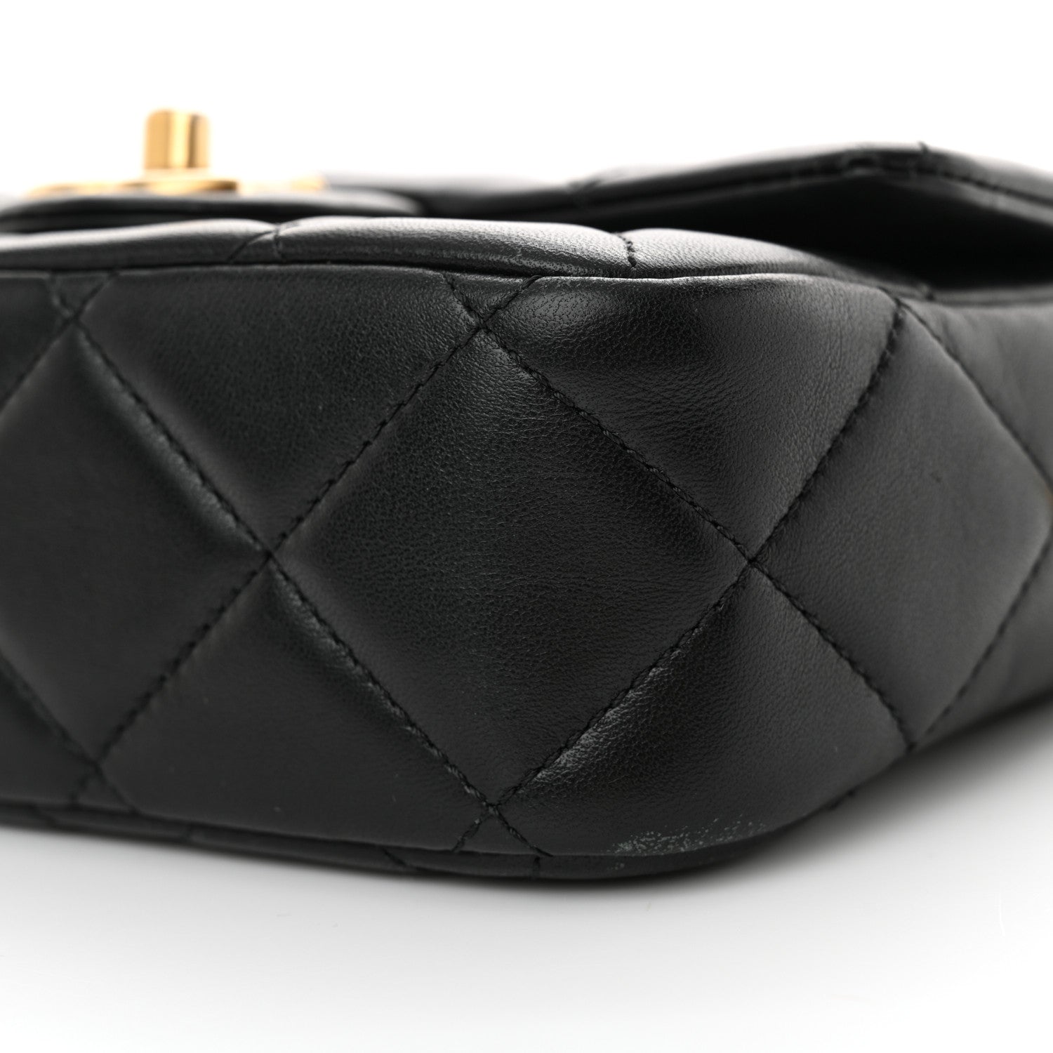 Chanel Lambskin Quilted Mini My Perfect Flap Black 10 of 12