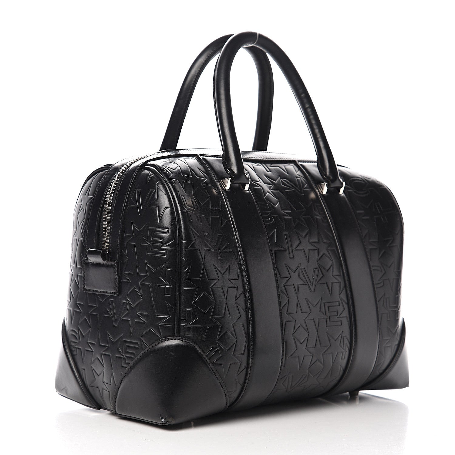Givenchy Calfskin Star Embossed Medium Lucrezia Black 2 of 11