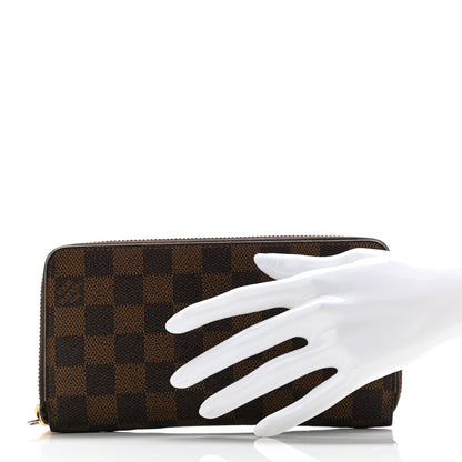 Louis Vuitton Damier Ebene Zippy Wallet 2 of 8