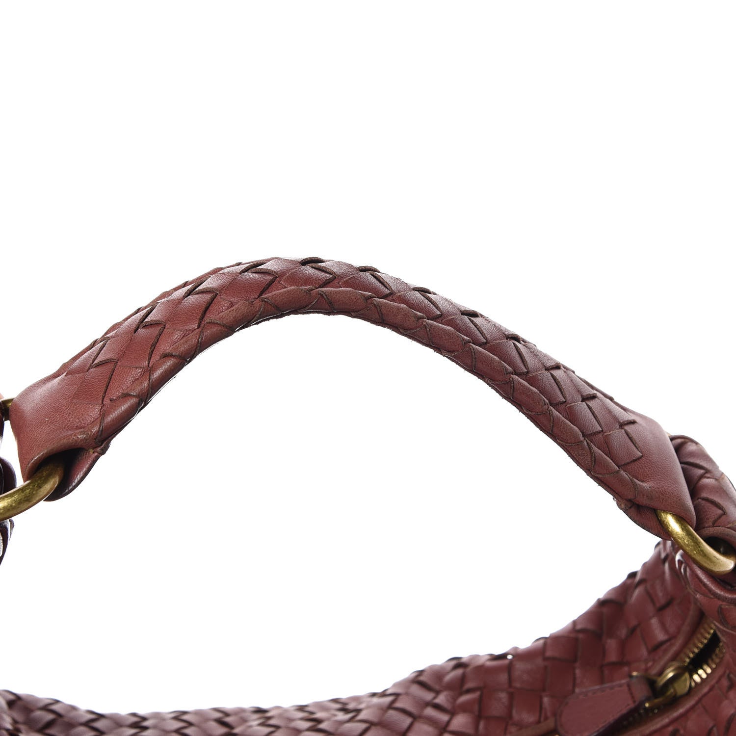 Bottega Veneta Nappa Intrecciato Sloane Hobo Barolo 14 of 15