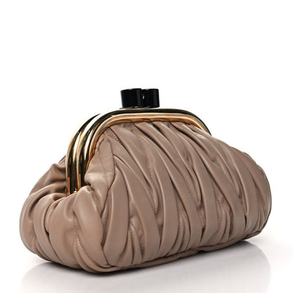 Miu Miu Nappa Matelasse Miu Belle Bag Cammeo 3 of 10