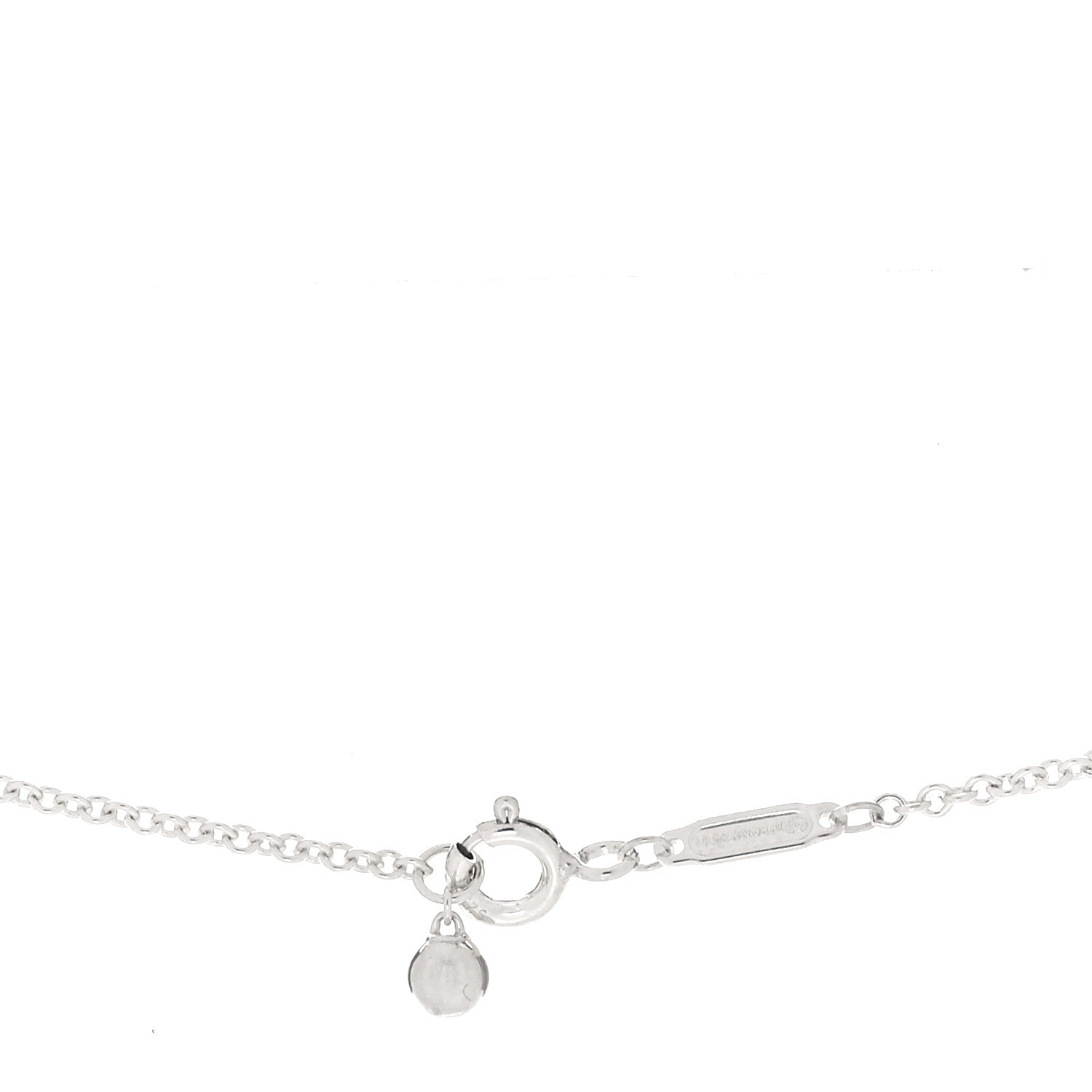 Tiffany Sterling Silver 8mm HardWear Ball Pendant Necklace 4 of 5