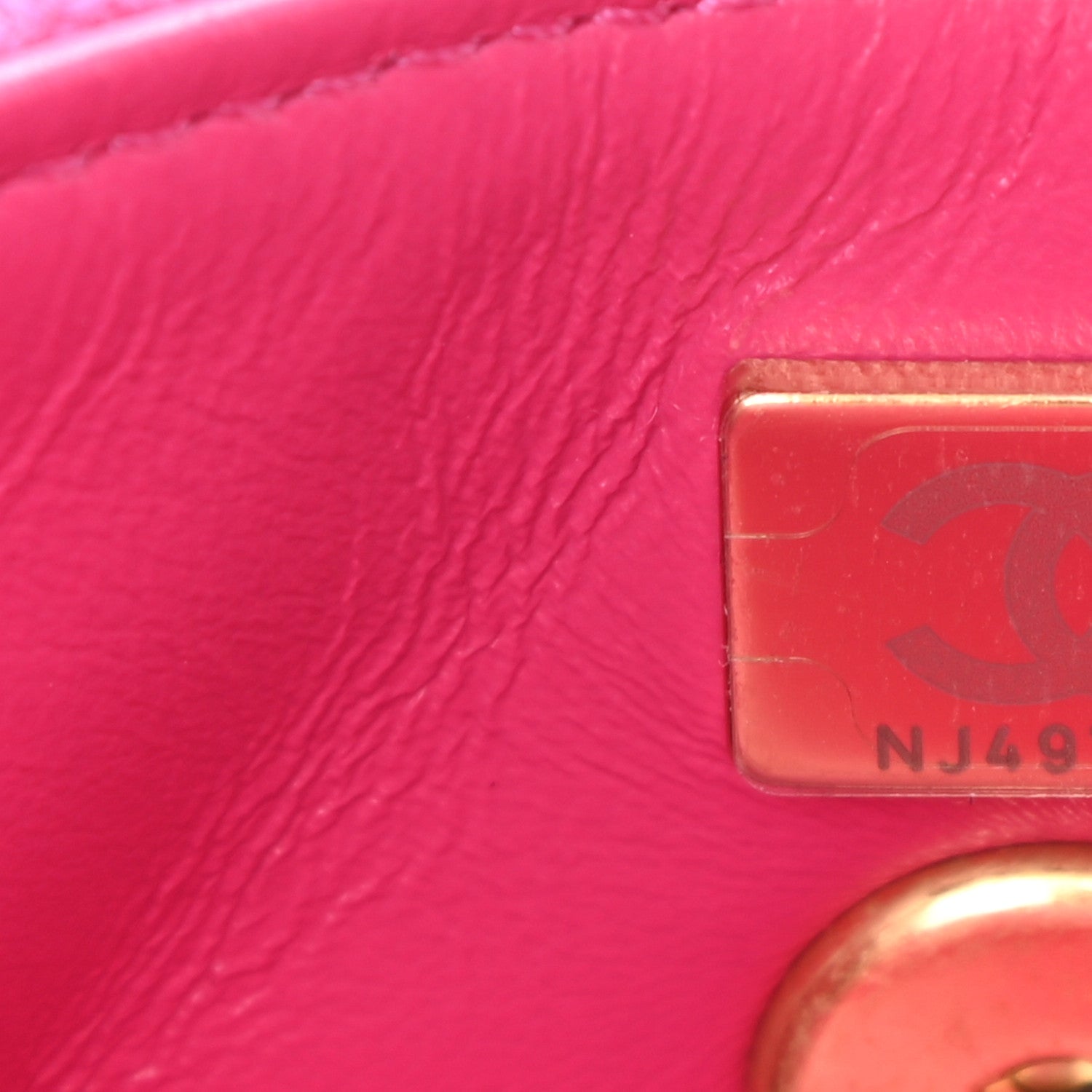 Chanel Cashmere Tweed Quilted Mini Bijoux Flap Fuchsia 8 of 12