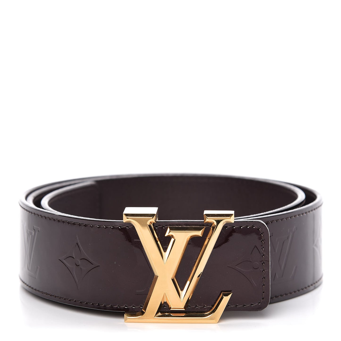 Vernis LV Facettes Belt 90 36 Amarante