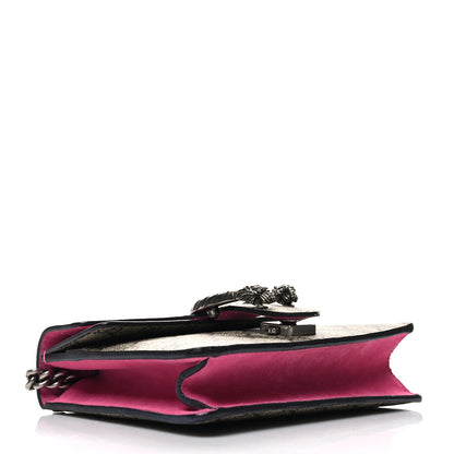 Gucci GG Supreme Monogram Mini Dionysus Shoulder Bag Pink 4 of 11