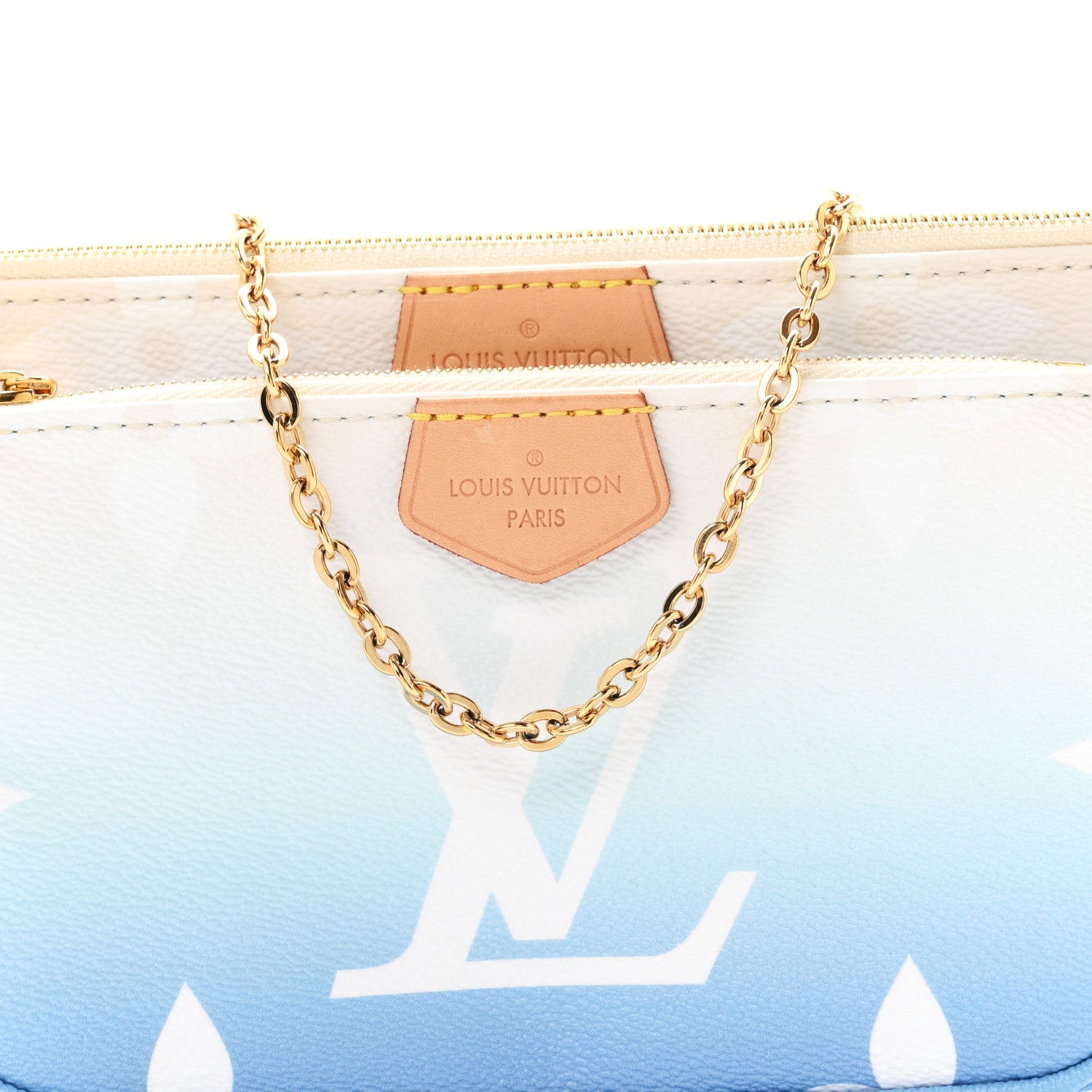 Louis Vuitton Monogram Giant By The Pool Multi Pochette Accessories Blue 7 of 10