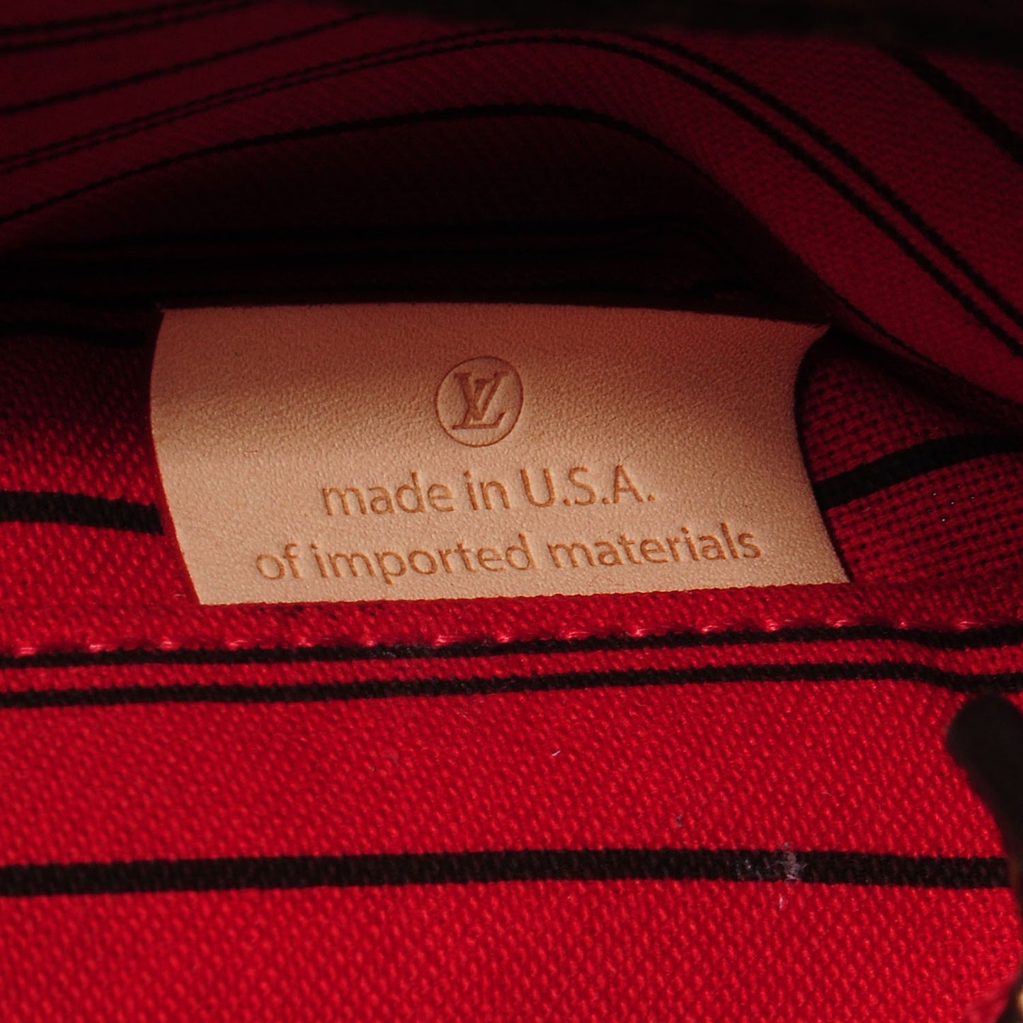 Monogram Neverfull MM GM Pochette Cherry