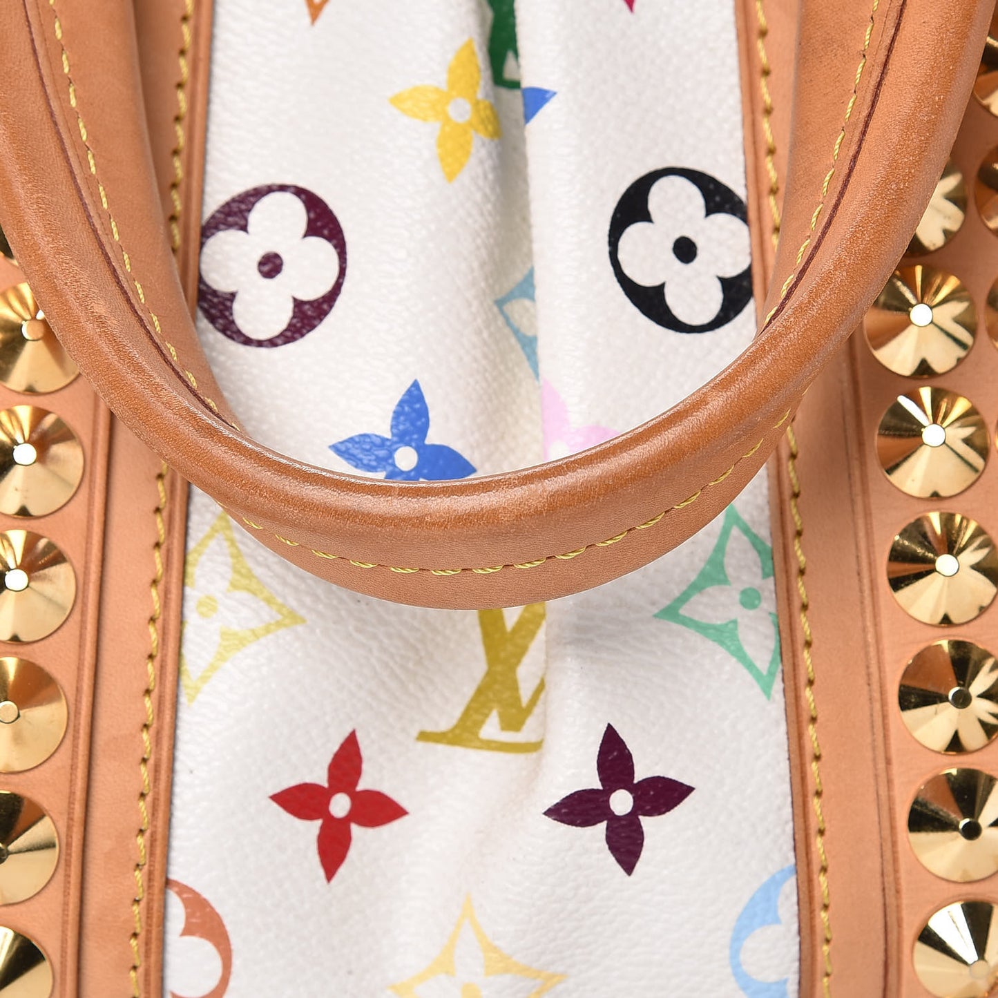 Monogram Multicolor Courtney MM White