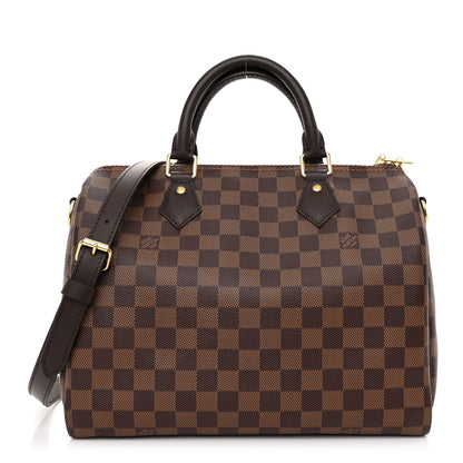Louis Vuitton Damier Ebene Speedy Bandouliere 30 1 of 9