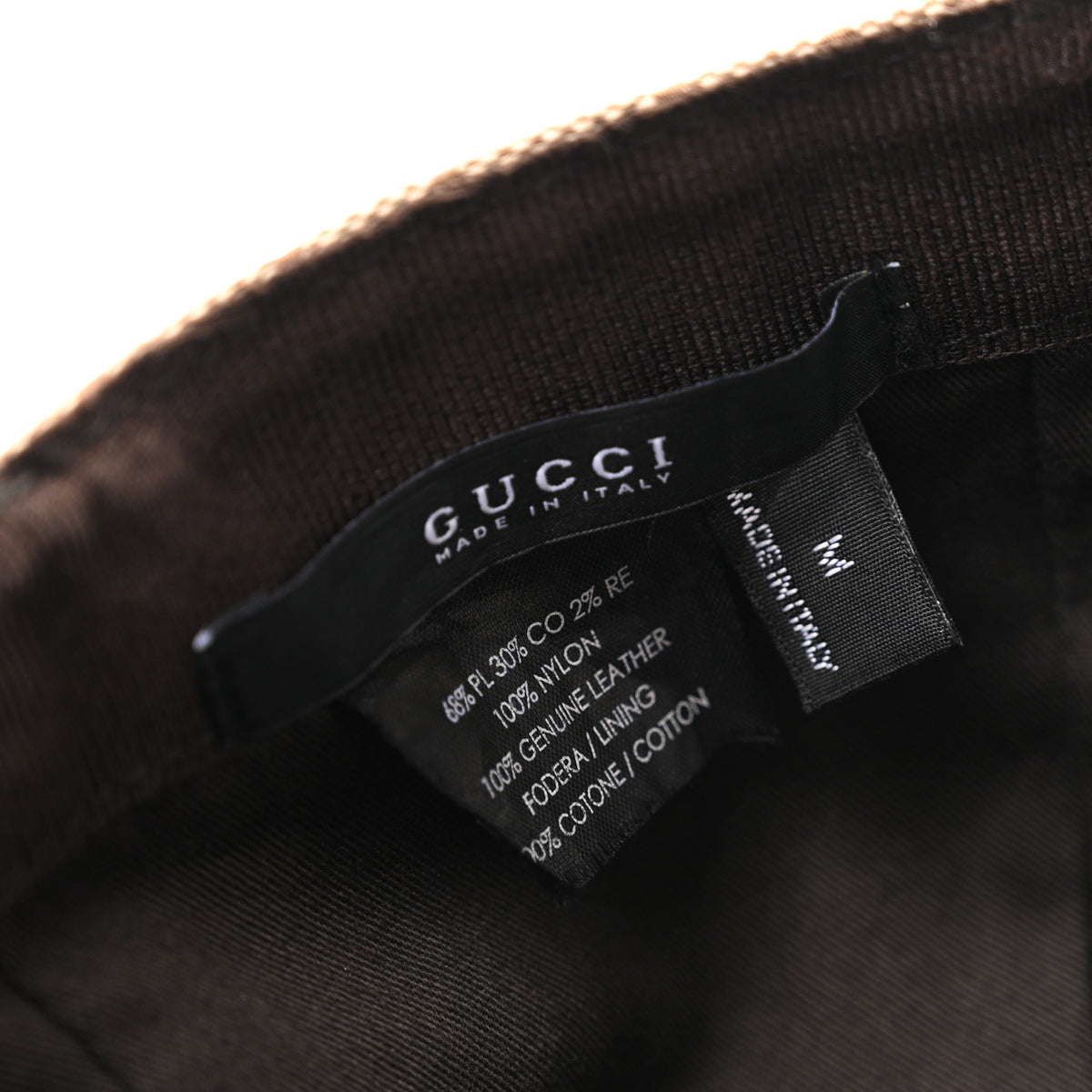 Gucci Monogram Web Baseball Hat M Beige Cocoa 8 of 8