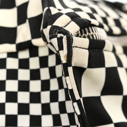 Givenchy Nylon Checker Print Large Pandora Black White 13 of 15