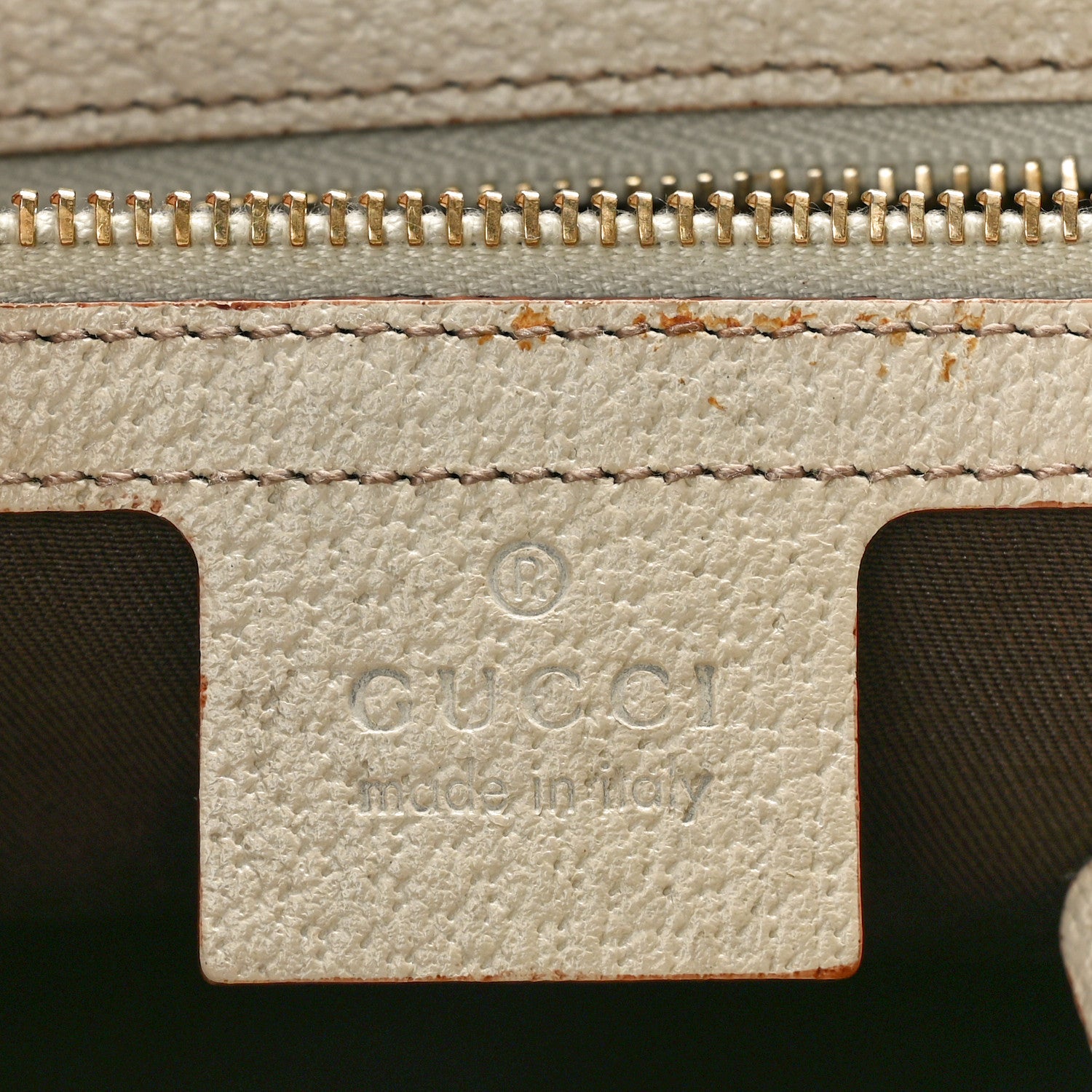 Gucci Monogram Horsebit Shoulder Bag Off White 6 of 12