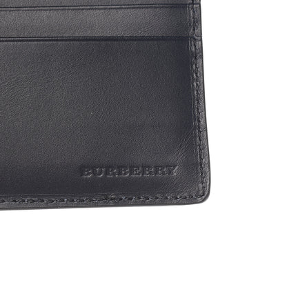 Burberry Calfskin Seaside Print BBi-Fold Wallet Bright Navy 5 of 7