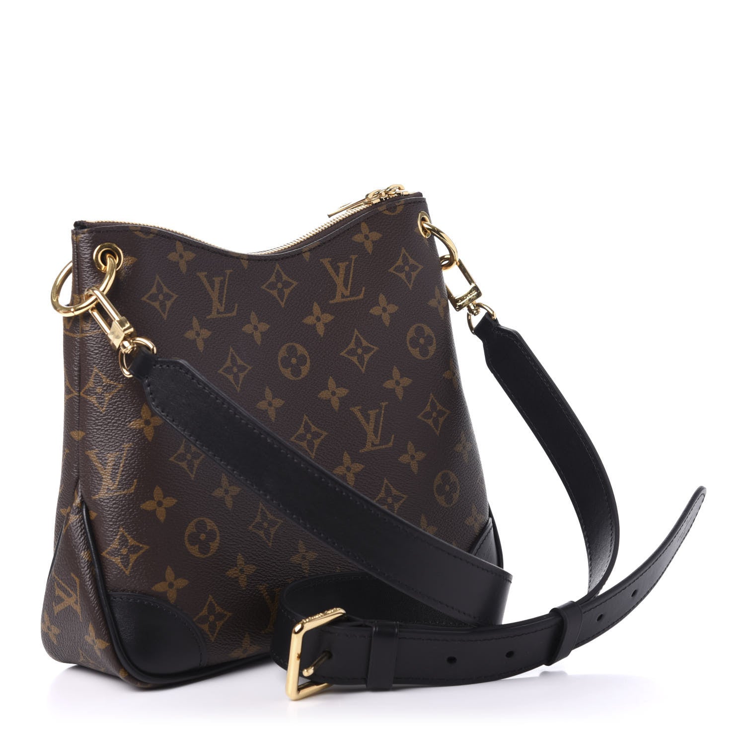 Louis Vuitton Monogram Odeon PM Black 3 of 10