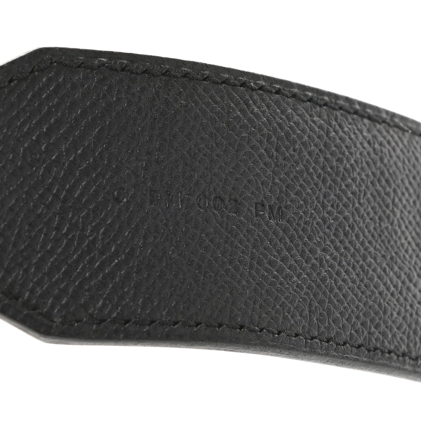 Epsom 40mm Mousquetons Tressage Shoulder Strap Black Lime Malachite
