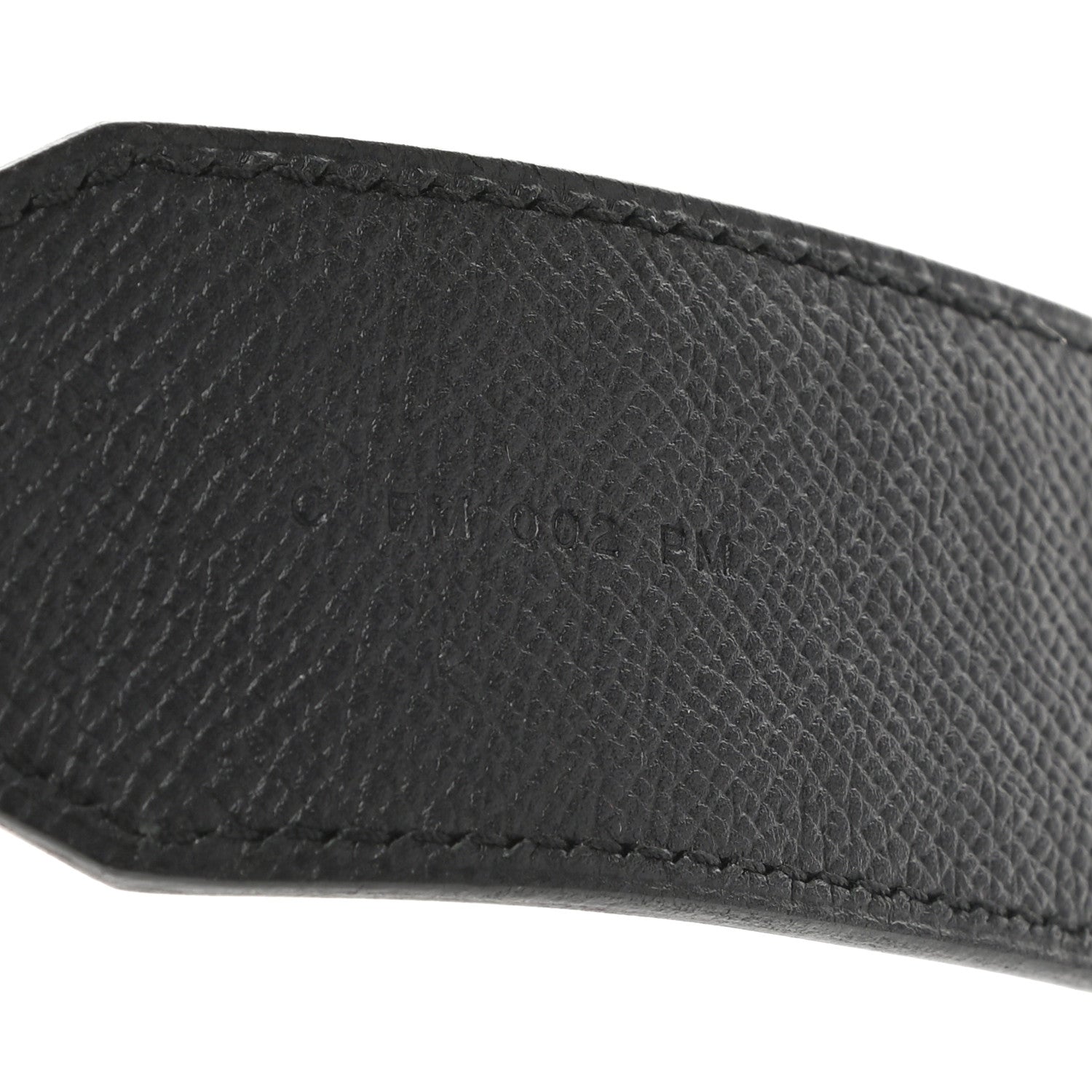 Hermes Epsom 40mm Mousquetons Tressage Shoulder Strap Black Lime Malachite 4 of 6