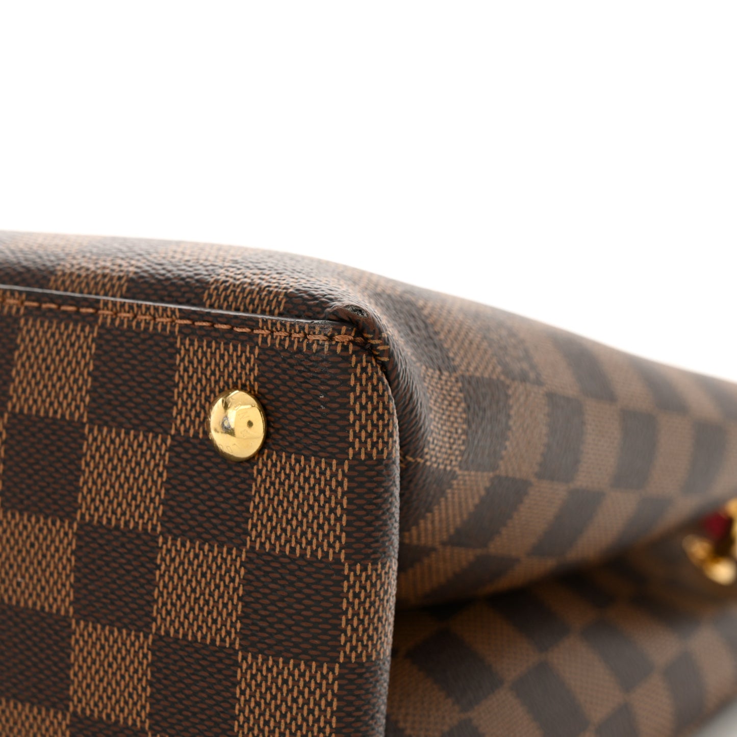 Damier Ebene LV Riverside Lie De Vin