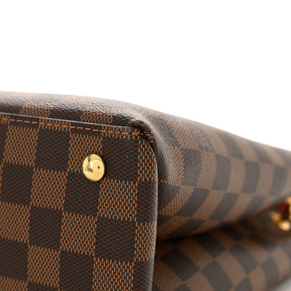 Louis Vuitton Damier Ebene LV Riverside Lie De Vin 10 of 10