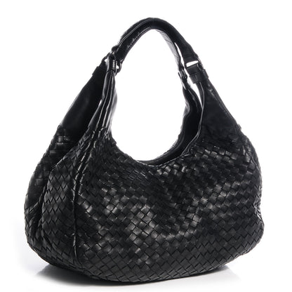 Bottega Veneta Nappa Intrecciato Medium Campana Nero Black 3 of 9
