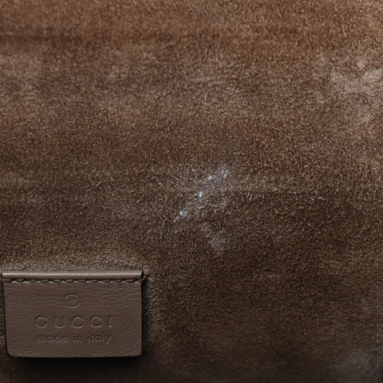 Gucci GG Supreme Monogram Medium Dionysus Shoulder Bag Taupe 12 of 12