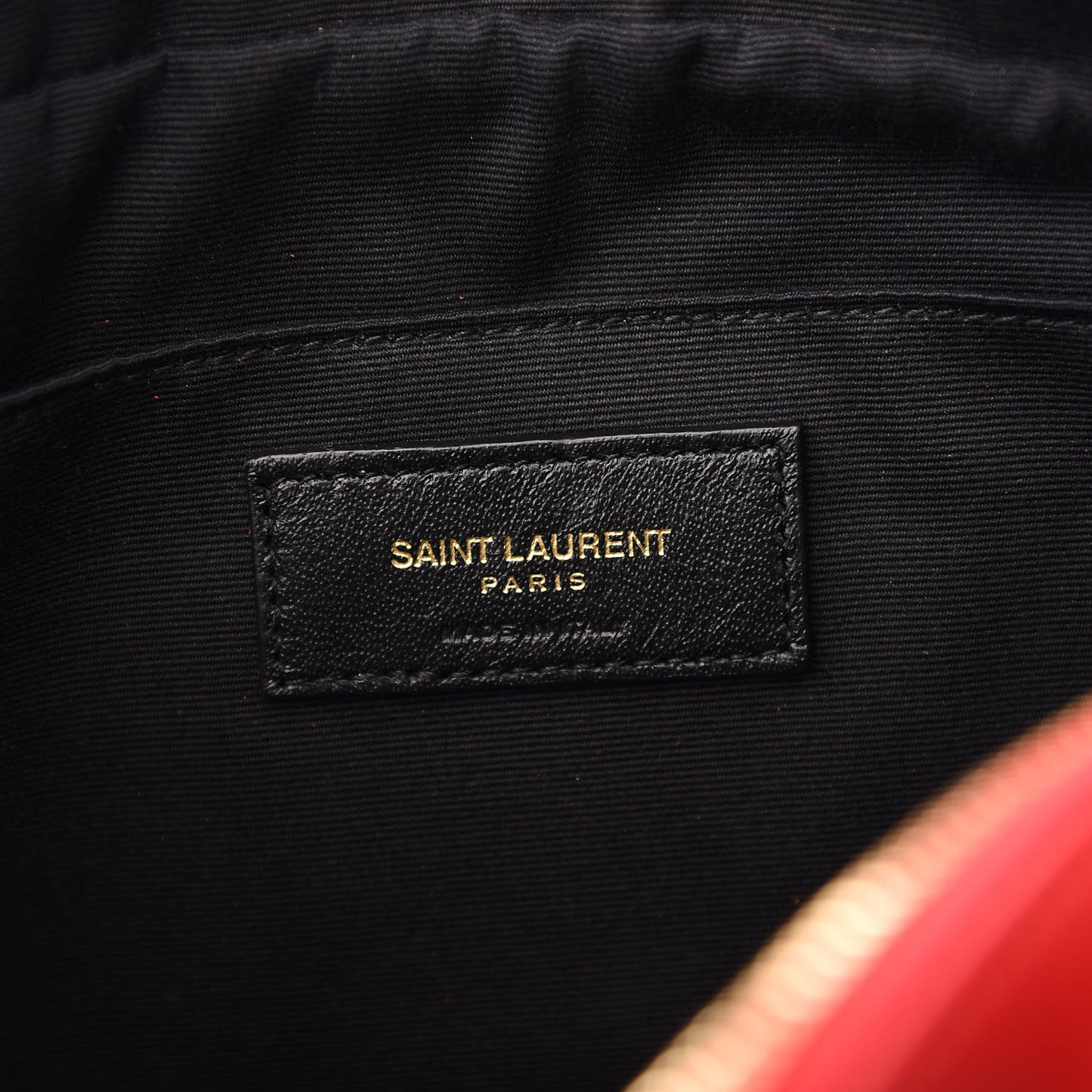 Calfskin Matelasse Monogram Lou Camera Bag Rouge Eros