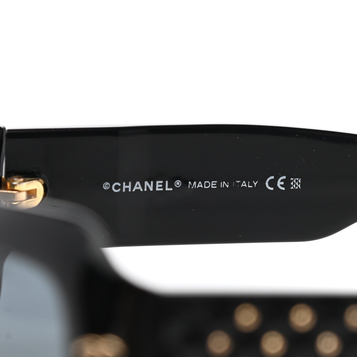 Chanel Studded CC Sunglasses 5099 Black 5 of 7