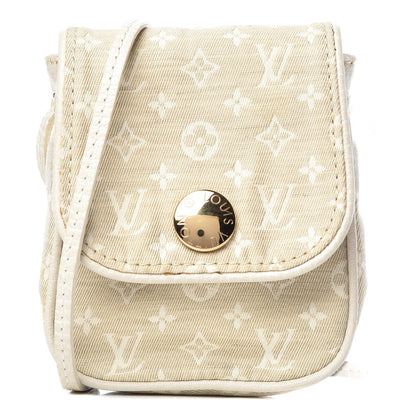 Louis Vuitton Monogram Mini Lin Pochette Cancun Dune 1 of 6