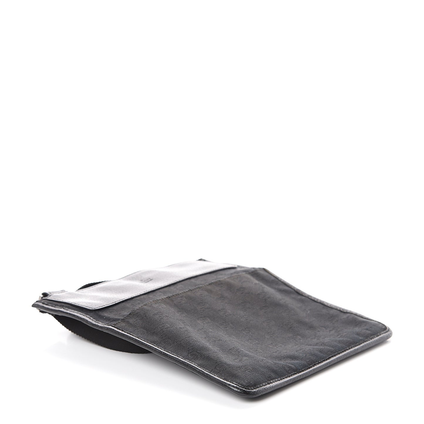 GG Monogram Messenger Crossbody Bag Black