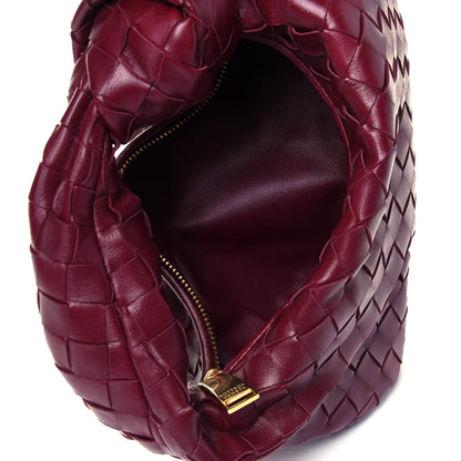 Bottega Veneta Nappa Intrecciato Mini Jodie Burgundy 4 of 4