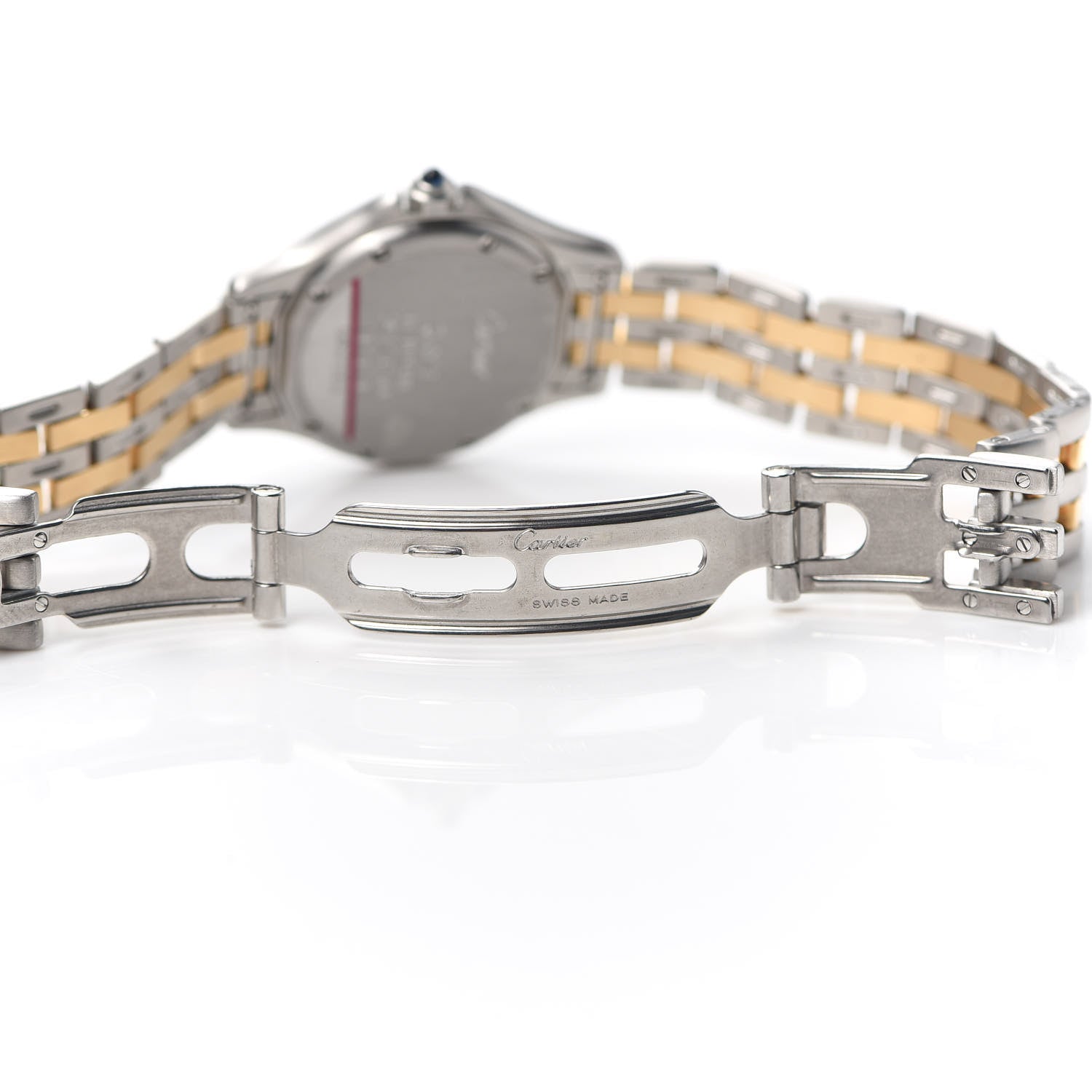 Cartier Stainless Steel 18K Yellow Gold 26mm Cougar Quartz Watch 5 of 5