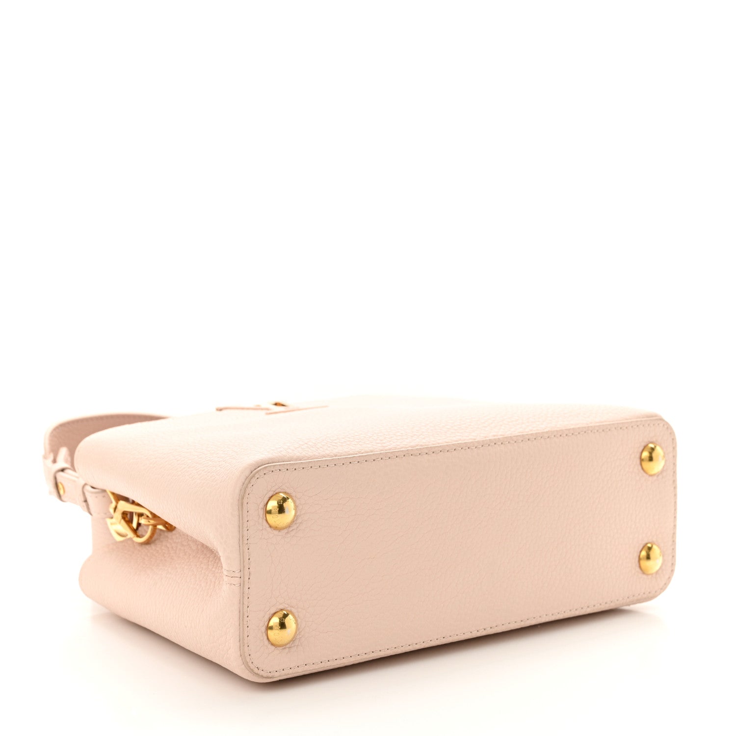 Louis Vuitton Taurillon Snakeskin Capucines BB Pink 4 of 12