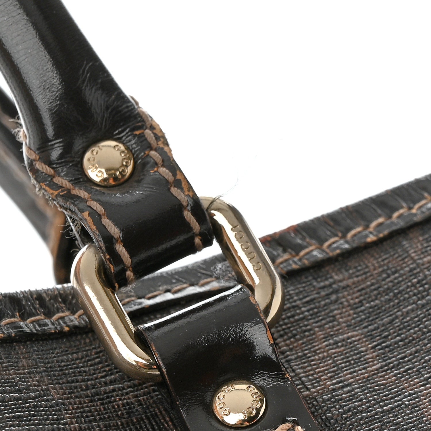 Gucci GG Plus Monogram Large Joy Tote Dark Brown 16 of 16