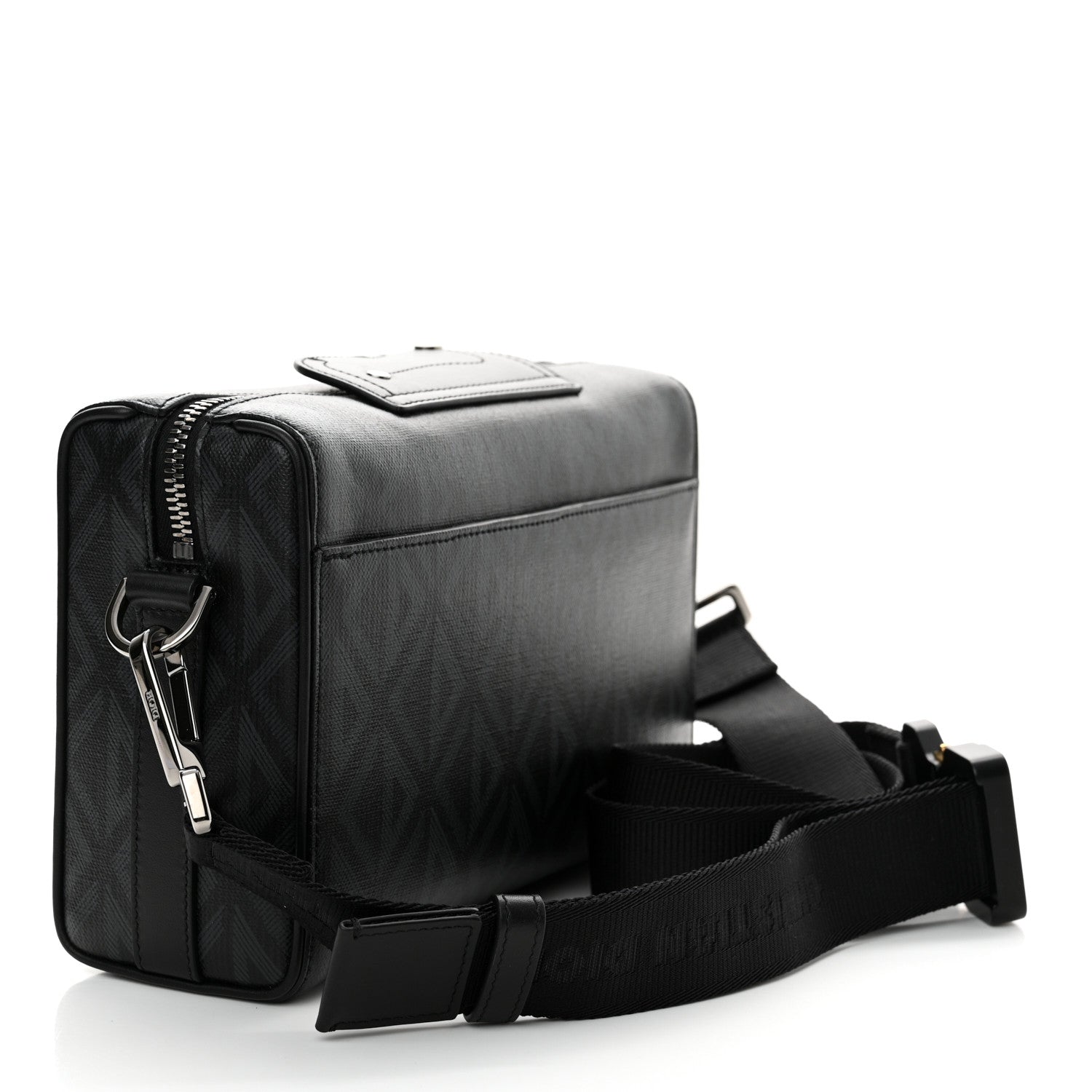 Christian Dior Canvas CD Diamond Lingot 22 Bag Black 3 of 10