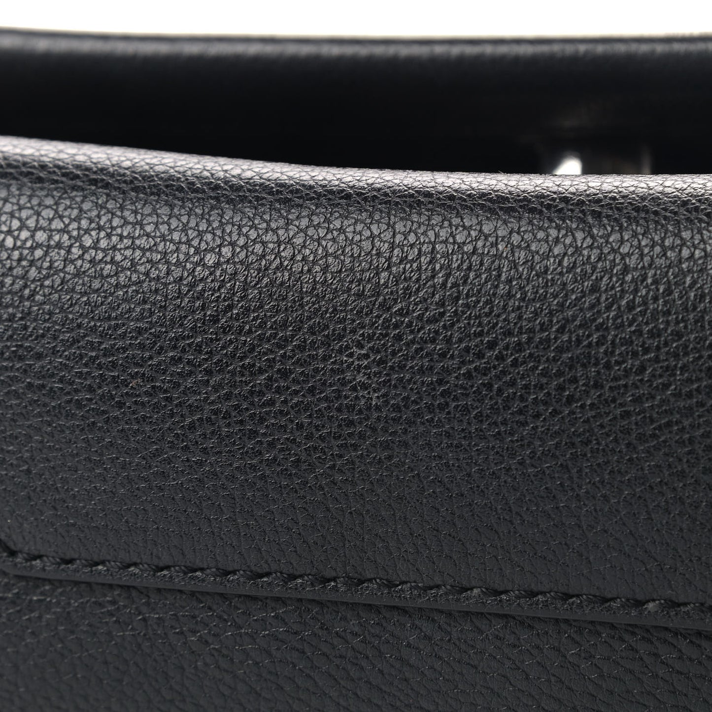 Calfskin Lockme II Chain Bag BB Black