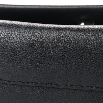 Louis Vuitton Calfskin Lockme II Chain Bag BB Black 6 of 7