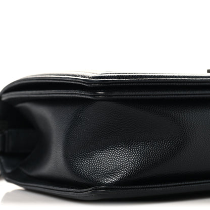 Chanel Caviar Quilted New Medium Boy Flap Black 8 of 9
