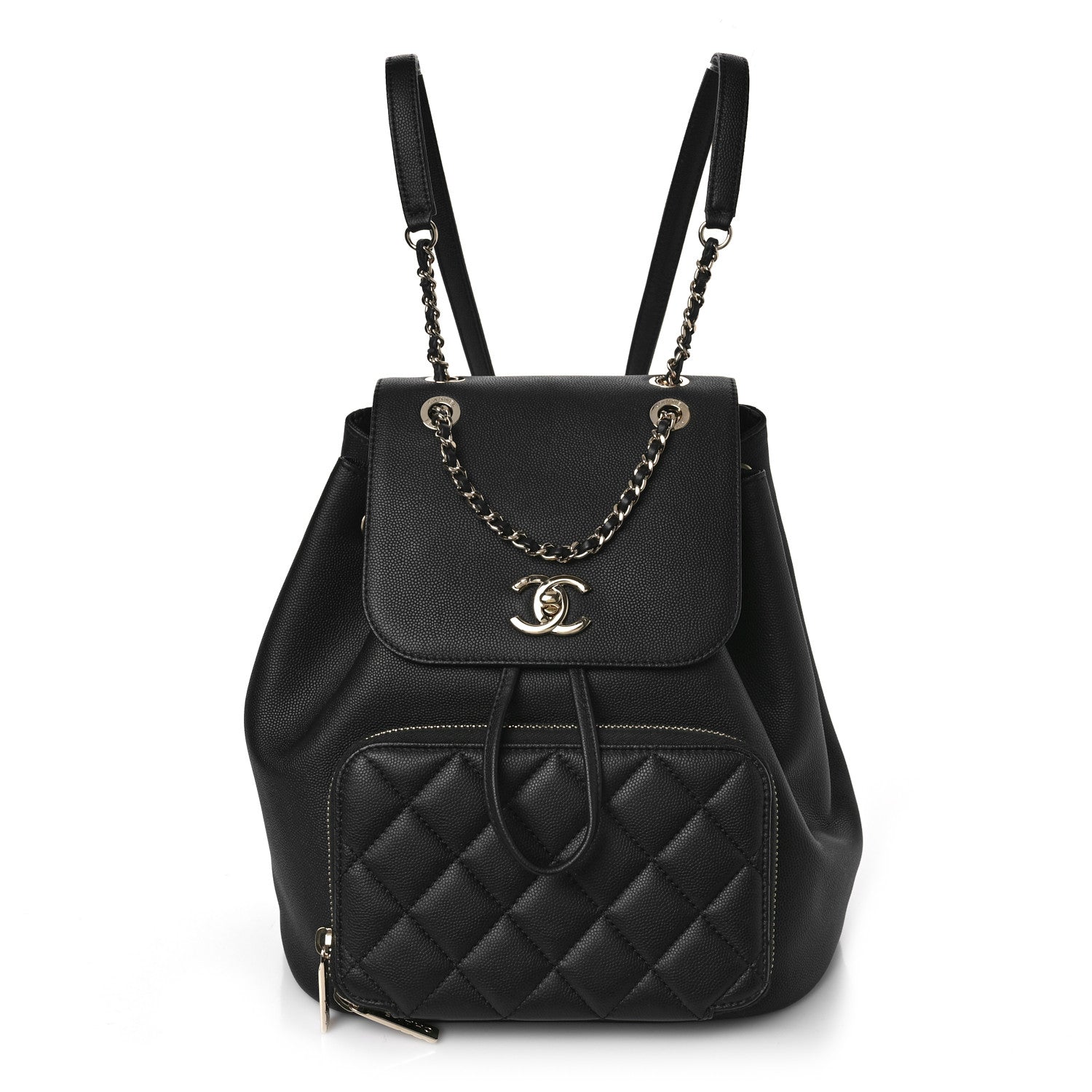 Chanel Caviar Quilted Business Affinity Backpack Black 1 of 9