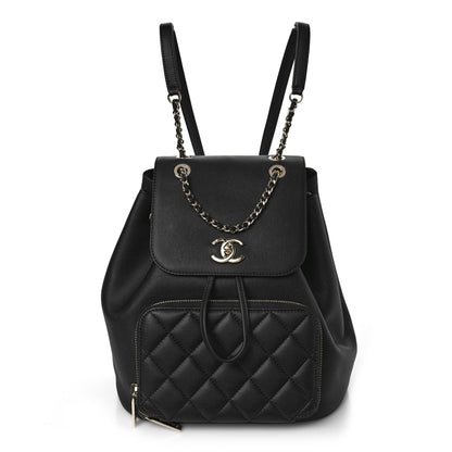 Chanel Caviar Quilted Business Affinity Backpack Black 1 of 9