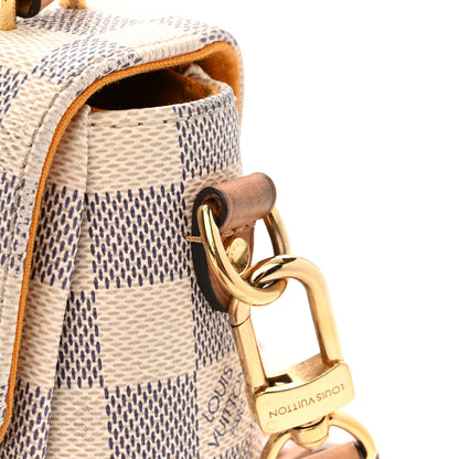 Louis Vuitton Damier Azur Braided Croisette Rose 10 of 13