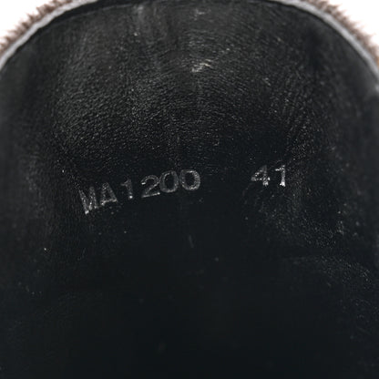 Louis Vuitton Patent Monogram LV Beaubourg Ankle Boots 41 Black 7 of 11