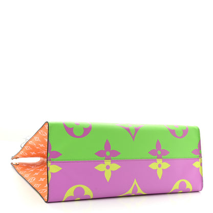 Louis Vuitton Monogram Giant Onthego GM Pink Lilac 4 of 10