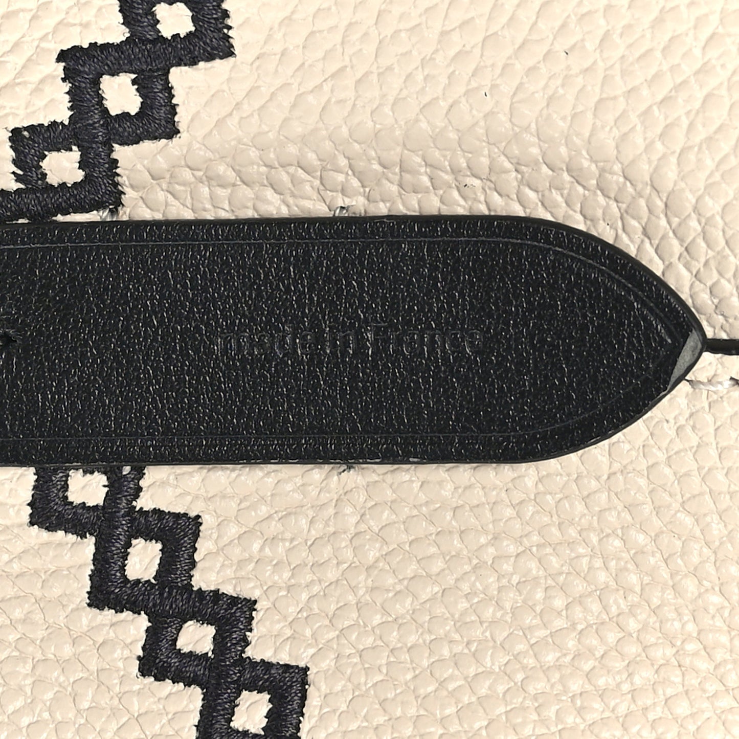 Empreinte Monogram Giant Broderies Neonoe MM Cream Black
