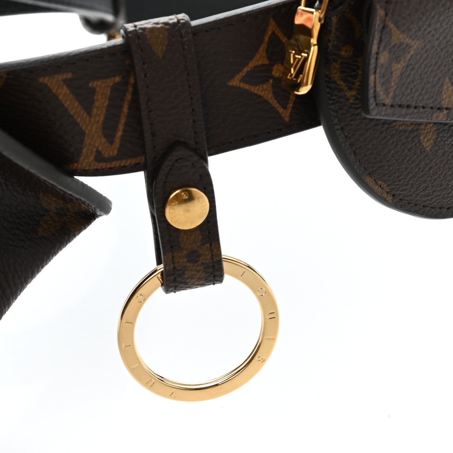 Louis Vuitton Monogram 30mm Daily Multi Pocket Belt 90 36 7 of 8