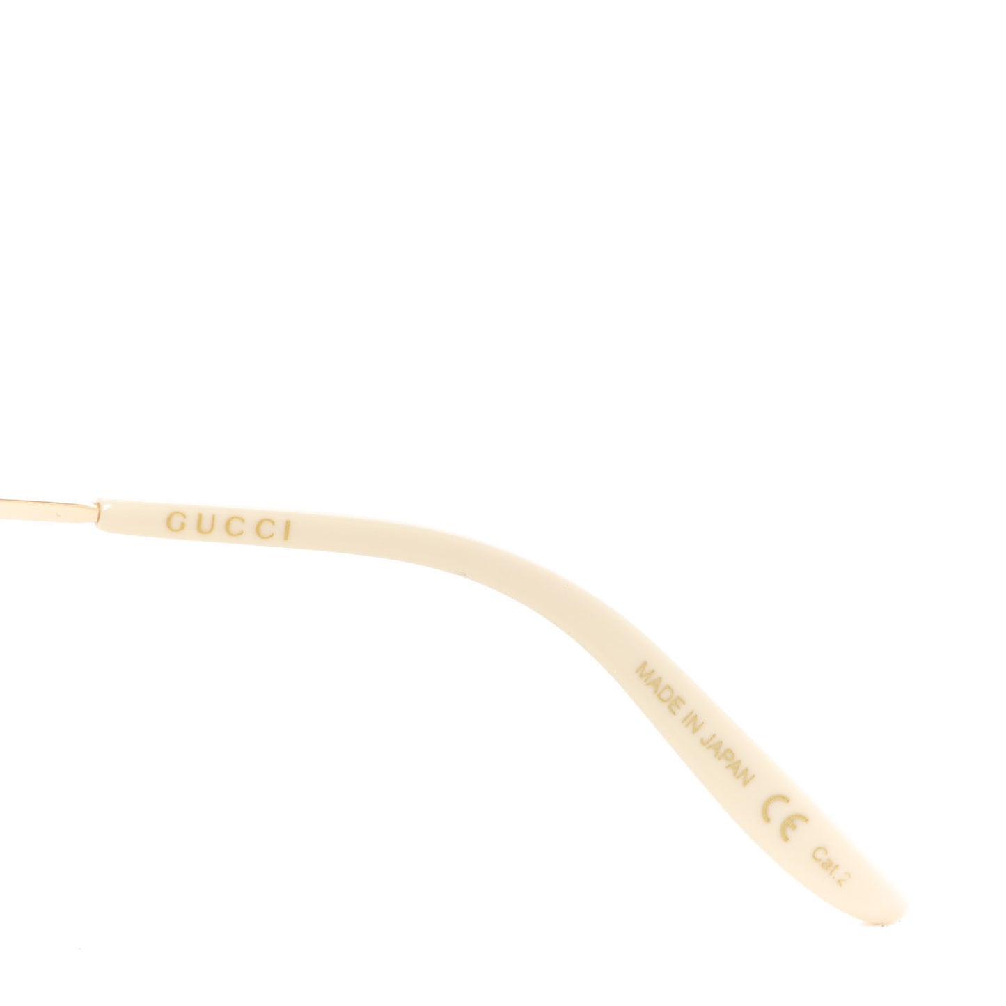 Aviator Sunglasses GG0672S Havana Gold Green