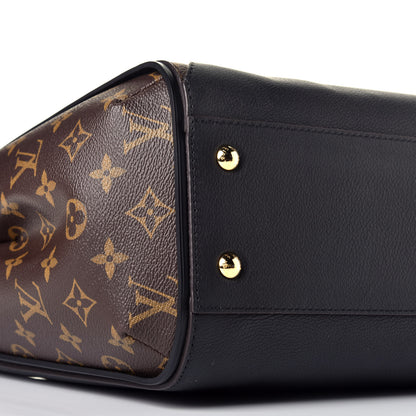 Louis Vuitton Calfskin Monogram Kimono Tote Black 7 of 8