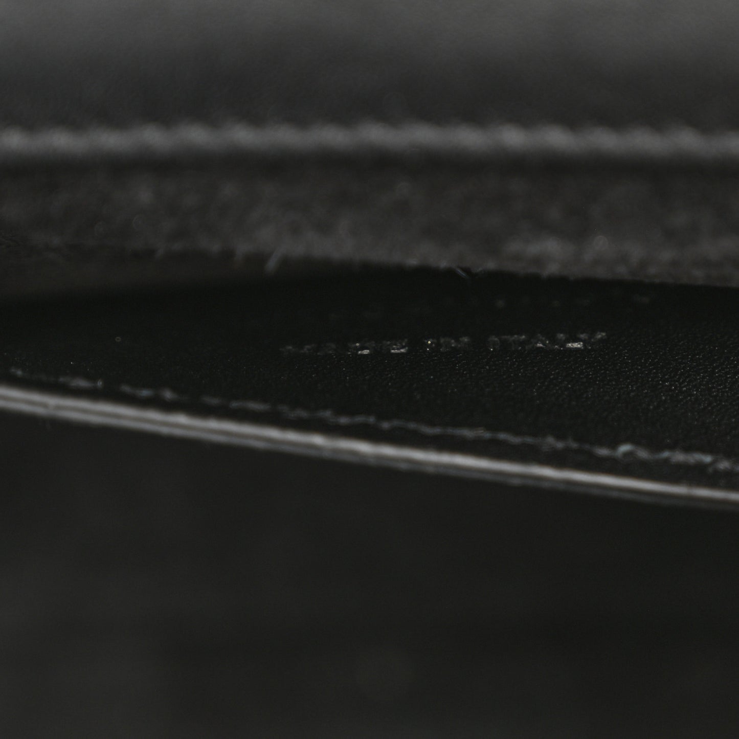 Smooth Calfskin Medium Classic Monogram Kate Tassel Satchel Black